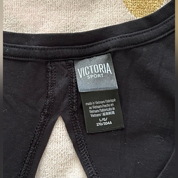 Victoria Sport Women's Black Tank Top - Size Large - Picture 4 of 5